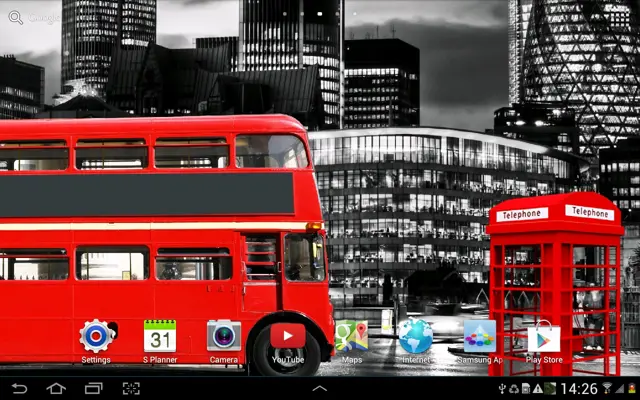 Rainy London Live Wallpaper android App screenshot 0