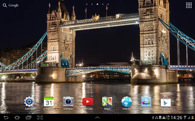 Rainy London Live Wallpaper android App screenshot 1