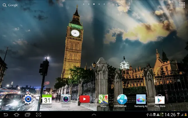 Rainy London Live Wallpaper android App screenshot 3